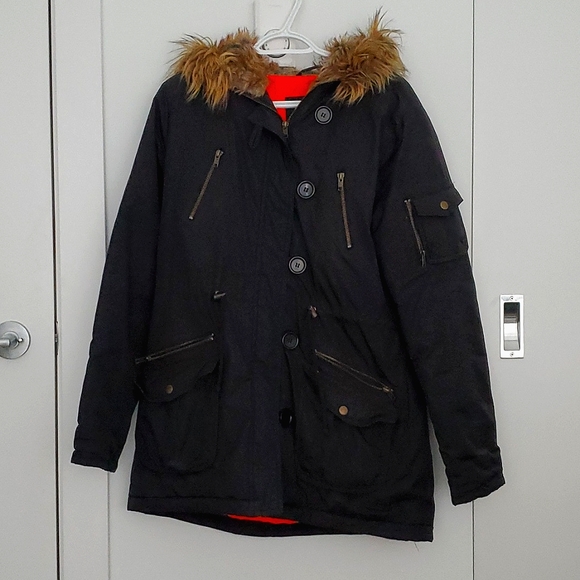 Black Winter Jacket - Medium - Picture 1 of 4